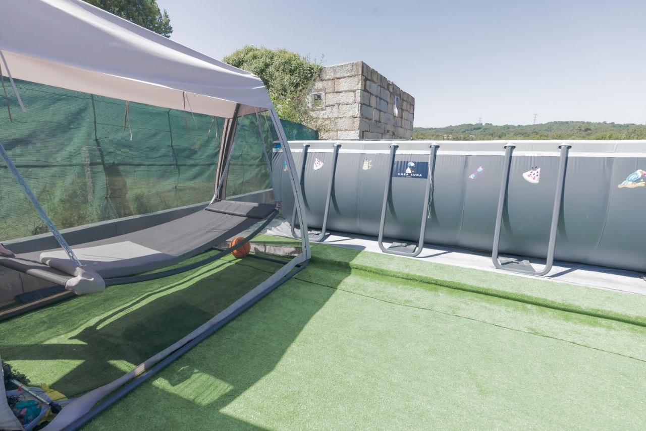 Casa Luna Rural Con Piscina Y Jardin Ourense Exteriör bild