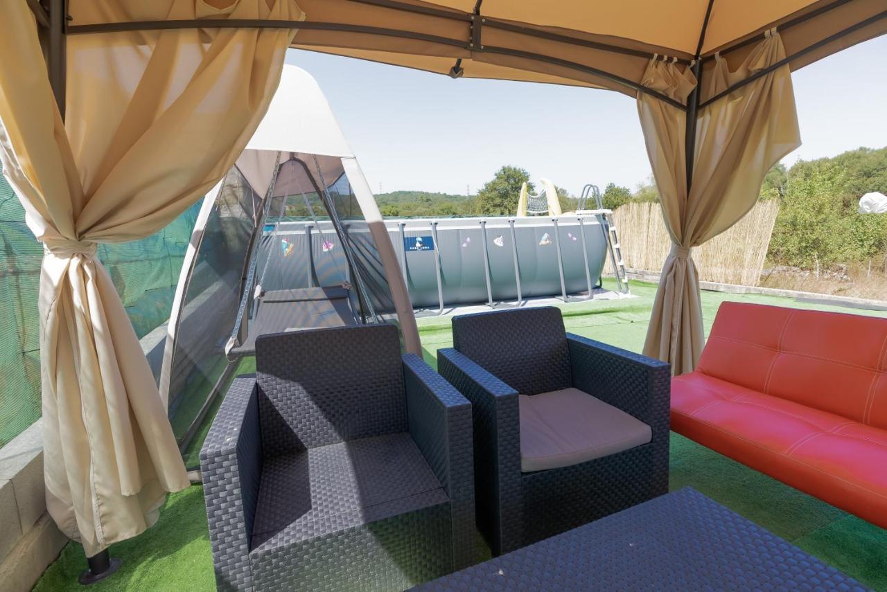 Casa Luna Rural Con Piscina Y Jardin Ourense Exteriör bild